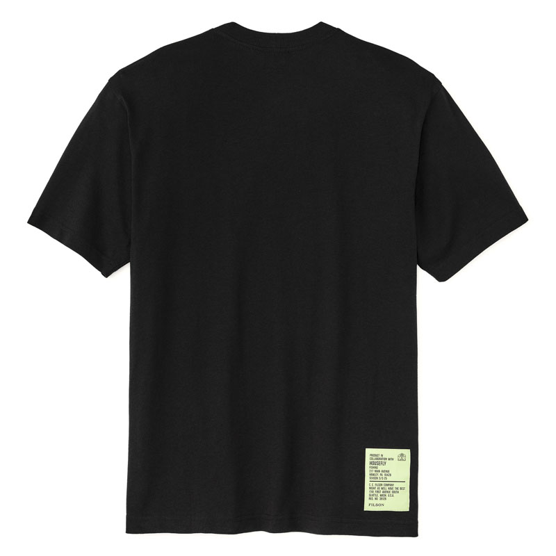 Filson x Housefly S/S Graphic T-Shirt Black | 54 Dean Street Fly Shop